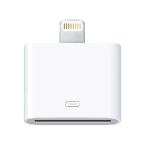 Adaptateur Lightning APPLE /Blanc /Lightning vers 30 broches /Batterie non rechargable 