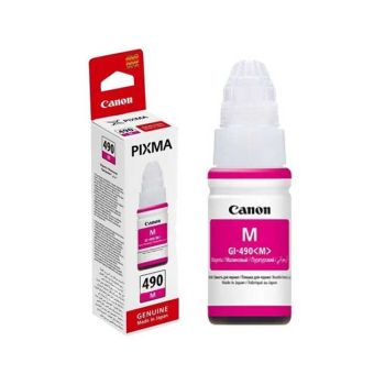 Bouteille d'encre CANON G-Series GI-490 /Inkjet Cartridge /Magenta /70 ml / Pixma G1400 - G2400 - G3400