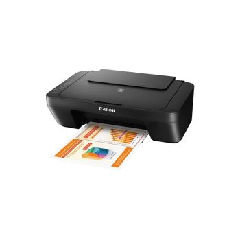 Imprimante Jet d'encre Canon PIXMA MG2540S /Couleur /Multifonction /Impression - Copie - Scanne /8 ppm Noir - 4 ppm Couleur /4800 × 600 ppp /A4 - A5 - B5 /USB /Noir