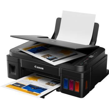 Imprimante Canon PIXMA G2411 - Multifonction - 16.4 ppm Noir - 12.8 ppm Couleur - 4800 × 1200 DPI - USB - A4