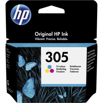 Cartouche d'encre HP 305 Original Ink Cartridge /Tri-color /Pour HP Deskjet 27xx séries /100 pages /2 ml