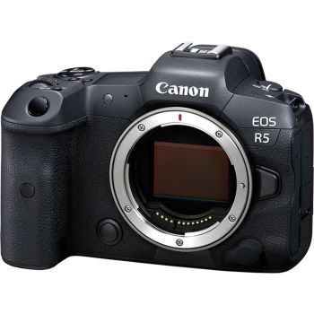 Appareil photo hybride Canon EOS R5 + objectif RF 24-105 mm F4L IS USM - 45 Mpx - LCD II 3.15"