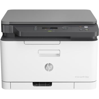 Imprimante HP Laser 178nw /Multifonction /Couleur /Impression - Copie - Numérisation /18 ppm - 4 ppm /600 x 600 ppp /LCD 2 lignes /A4 /128 Mo /USB 2.0 - Ethernet - WiFi 