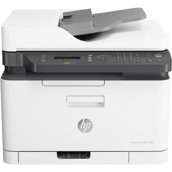 Imprimante HP 179fnw Couleur /Multifonction /18 ppm Couleur - 4 ppm Noir /600 x 600 ppp /LCD 2 lignes /128 Mo /A4 /Ethernet - USB - WiFi