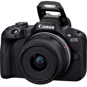 Appareil photo hybride Canon EOS R50 + objectif RF-S 18-45mm F4.5-6.3 IS STM