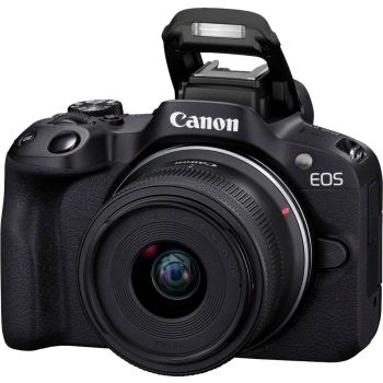 Appareil photo hybride Canon EOS R50 + objectif RF-S 18-45mm IS STM + objectif RF-S 55-210mm IS STM