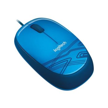 Souris LOGITECH M105 WER Occident Packing - Blue - Filaire - USB