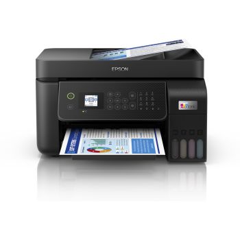 Imprimante EPSON EcoTank ITS L5190 /Jet d'encre /Multifonction /Impression - Copie - Numérisation - Fax /33 ppm - 15 ppm Couleur /5760 x 1440 DPI (ppp) /WiFi - USB - Ethernet - WiFi Direct /A4