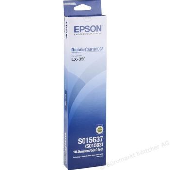 Ruban EPSON LX-350 - Noir - Pour Epson LX-300 - LX-350 - LX-300+ - LX-300+II