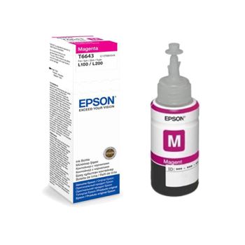 Bouteille d'encre EPSON T6643 /Magenta pour serie L