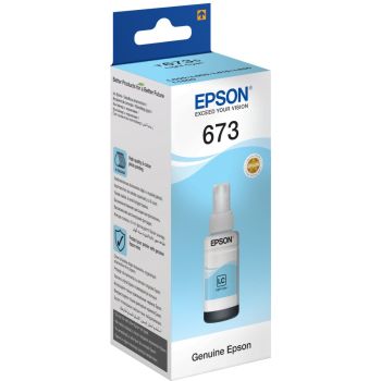 Bouteille d'encre EPSON L800 Light - CYAN - 70 ml