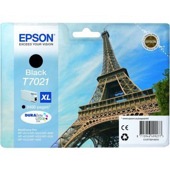  Cartouche EPSON XL Tour Eiffel - Noir  - WP-40xx - WP-45xx  -59 ml