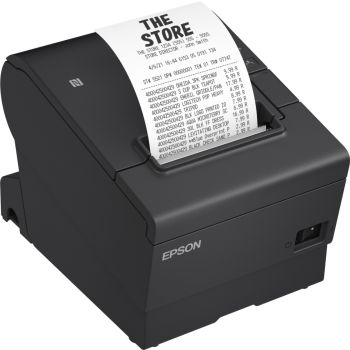 Imprimante de tickets Epson TM-T88VII (112) - Noir - USB - Ethernet - Serial - PS