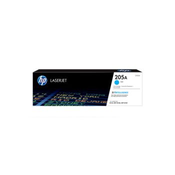 Toner HP 205A LaserJet  /Cyan /900 pages /Imprimante multifonction HP Color LaserJet Pro M180nw - M180n - M181fw 