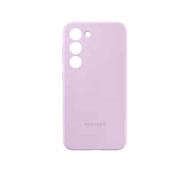 Étui SAMSUNG en silicone /Pour SAMSUNG Galaxy S23 /Rose (Lavender)