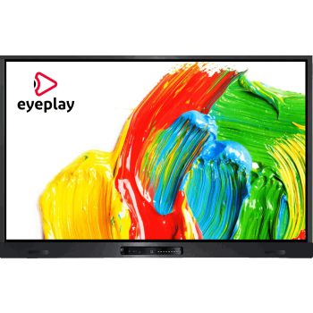 Ecran interactif Tactile EYEPLAY - 86" - Caméra + Micro - 3 Go - 32 Go - 3840 x 2160 pixels