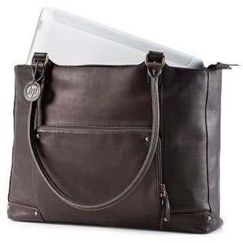 Sacoche HP Ladies Marron Leather Tote