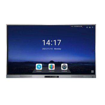 Ecran interactif Tactile EYEPLAY - 65" - Caméra et Micro de Réunions - LED - 4K UHD - 3840 ×2160 - QUAD-CORE - 2,4 Ghz - 4 Go - 32 Go -  4K intégrée de 13 Mpx - micros de 8 mètres 