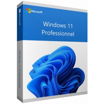 Microsoft Windows 11 Pro 64 bits Français - 1 PC