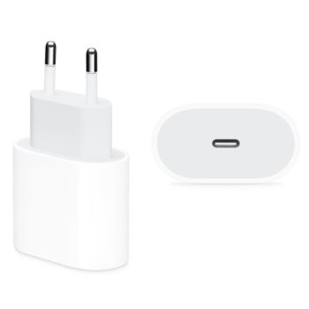 Chargeur APPLE /Pour iPhone 12 /Blanc /Avec Câble 