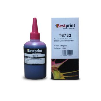 Bouteille d'encre BESTPRINT SerieL Photo /Magenta /100 ml /C13T67334A 