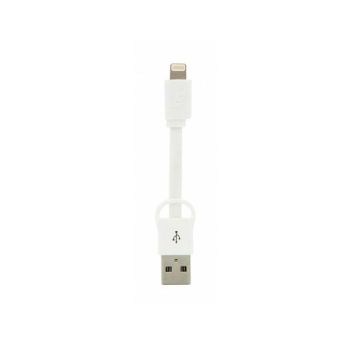 Cable ENERGIZER /Blanc /Pocket USB Light /8 cm /USB 2.0 - Lightning                            
