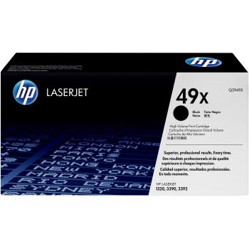 Toner grande capacité HP 49X LaserJet d'origine - Noir - 6000 pages