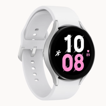 SAMSUNG Galaxy Watch 5 /Silver /1.4" /Super AMOLED /Dual-Core /1.5 Go /16 Go /410 mAh /Wear OS Powered