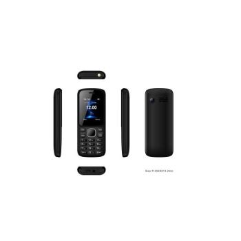 Téléphone Portable TELEFUNKEN TF801 /Noir /1.77" /Dual Sim /0.08 Mpx /600 mah 