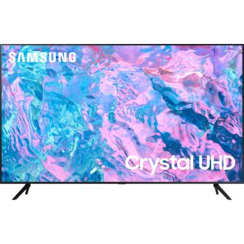 Téléviseur Samsung CU7000 Smart série 7 - 55" - Crystal UHD 4K - LED - 3840 x 2160 - Ethernet, USB, HDMI - WiFi - Bluetooth 