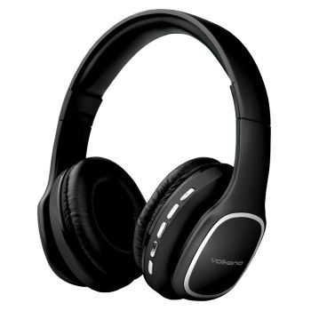 Casque Audio VOLKANO Phonic Series /Noir /Bluetooth 