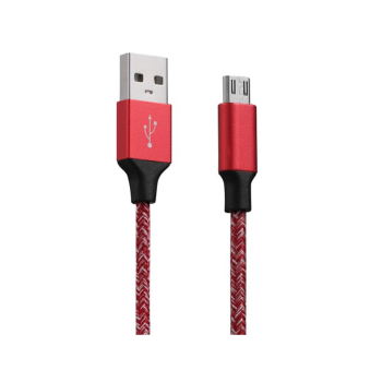 Cable Volkano  Fashion series -  Micro USB - 1.8m - Rouge