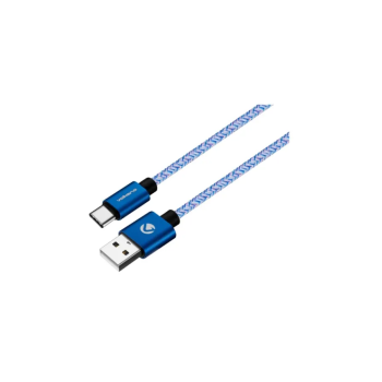 Câble VOLCANO Fashion series /Miro USB - USB /1.8 m /Bleu