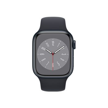 Smart watch Apple Watch 8 GPS Alu Case 41mm Midnight black