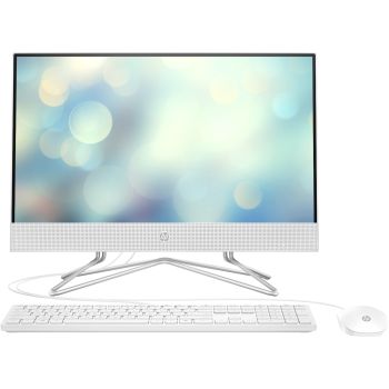 PC de Bureau HP 22 AIO /i3-1125G4 /jusqu'à 3,7 GHz /4 Go /256 Go /Blanc /21.5" /FHD /Windows 11 Famille