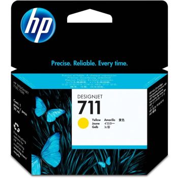 Cartouche HP 711 DesignJet Ink Cartridge /Jaune /29 ml 