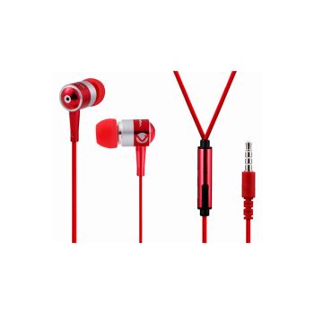 Ecouteurs VOLKANO Stannic series /Rouge