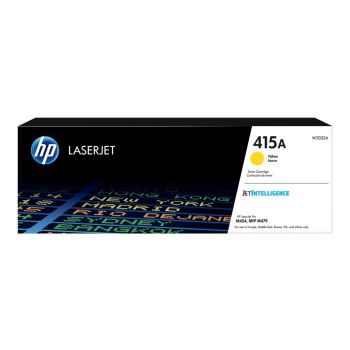 Toner HP Original LaserJet Cartridge 415A /Jaune /2100 Pages 
