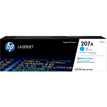 Toner 207A Original LaserJet /Cyan /1250 Pages /LaserJet Pro M255dw - LaserJet Pro M282nw - LaserJet Pro M283fdn - LaserJet Pro M283fdw