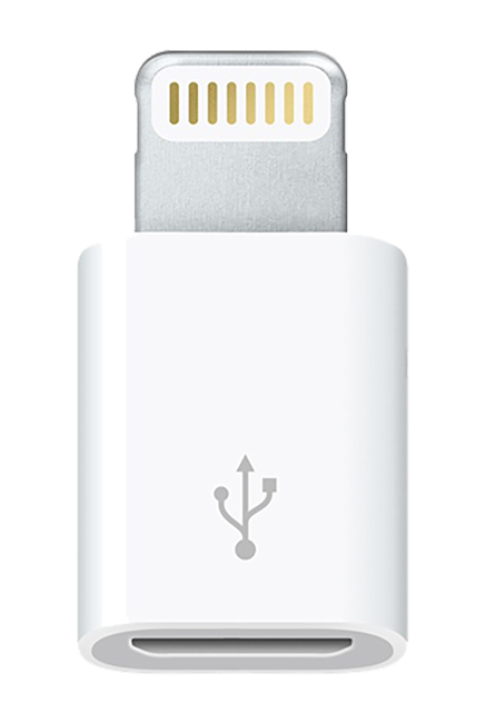 Adaptateur Lightning APPLE /Blanc /USB 2.0 /Lightning - USB