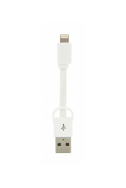 Cable ENERGIZER /Blanc /Pocket USB Light /8 cm /USB 2.0 - Lightning                            